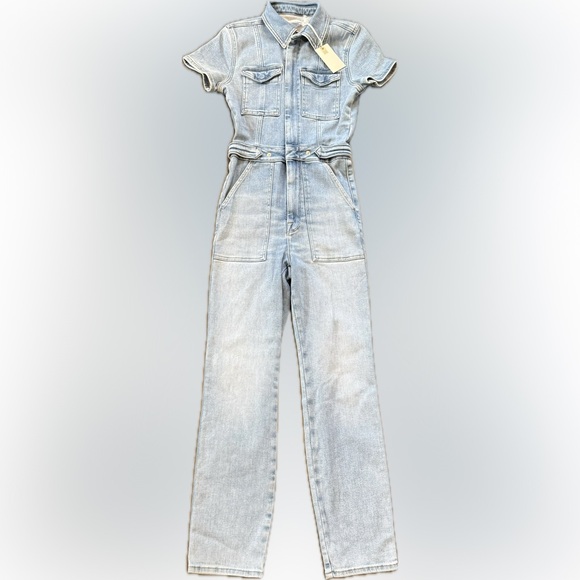 Good American Denim - Good American Fit for Success Jumpsuit Size 1 NWT